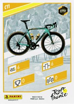 2019 Panini Tour de France - Des Cartes #C11 Maillot Team Jumbo-Visma Back
